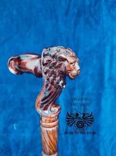 Lion Face Wooden Carved