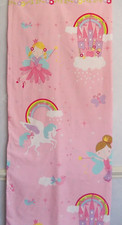 Fairy Princess Rainbow Unicorn & Castle Single Duvet Cover