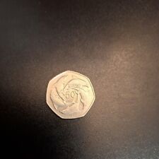 50p Coin 5 Dolphins Gibraltar 