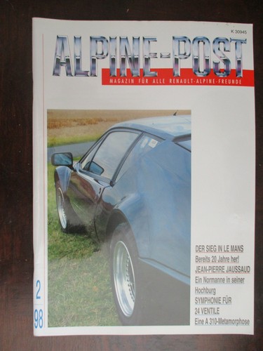 Alpine post 1998 magazine - alpine,