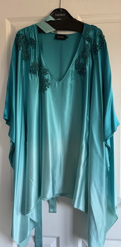 Ispirato emerald silk - , poncho