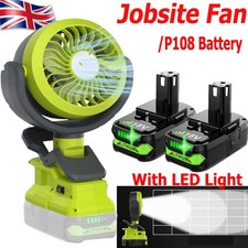 NEW Cordless Portable LED Fan