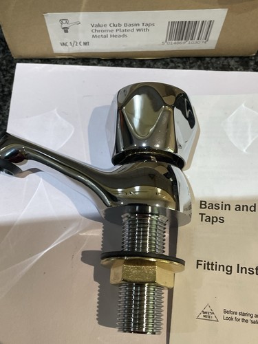 Bristan basin taps chrome - taps,