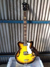 Höfner Verythin electric Bass CT with case used good condition from Japan