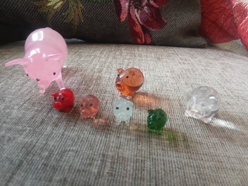Group vintage glass - group,