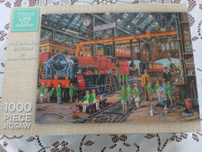 1000 PIECE WHS JIGSAW- THE RAILWAY STATION