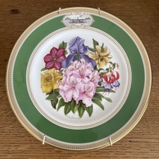 Chelsea Flower Show Decorative Plate 1981 with Plate Hanger, Excellent Condition