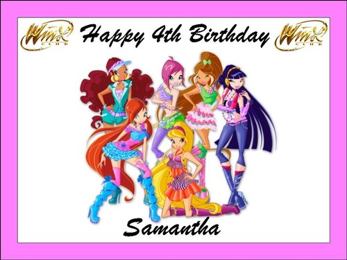 Winx club cake - cake, edible