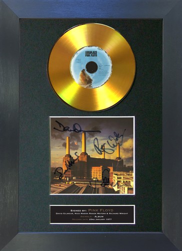 Gold disc pink - disc, animals