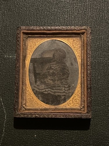 Antique 1850s cased photo - antique,