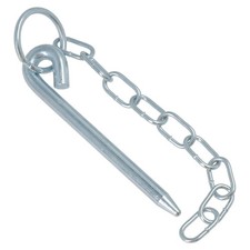 Round Cotter Pin & Chain 10mm