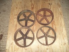 Cast Iron Wheels Stationary