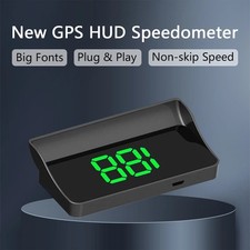 Digital HUD Speedometer MPH Car Head Up Display GPS Speed Meter Windscreen New