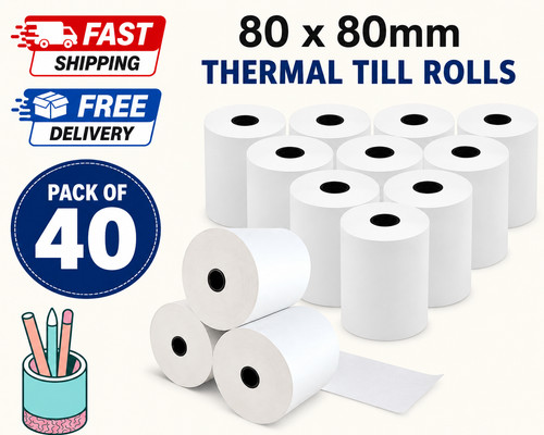 Rolls 80x80 thermal receipt - rolls,