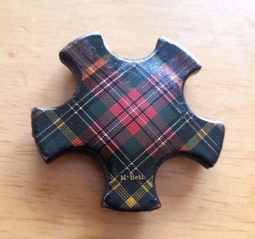 Tartan ware thread winder - ware,