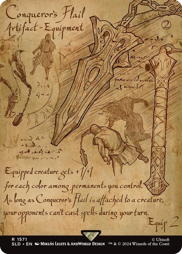 Conqueror flail 1571 nm - conqueror's,