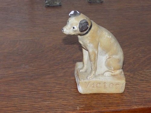 Vintage nipper victor ceramic - nipper,