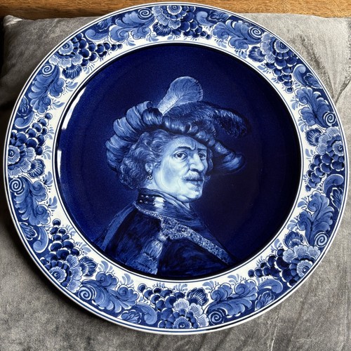 Vintage hand painted delft - hand-painted,