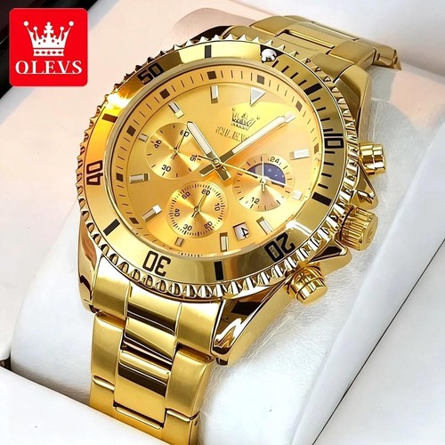 43mm olevs luxury quartz - luxury,
