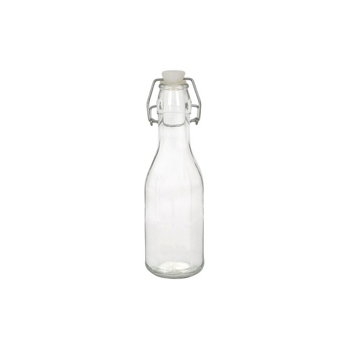 Glass drinks bottle with swing - bottle,