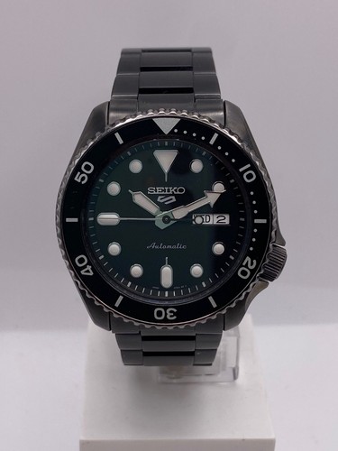 Seiko sports automatic - seiko, black