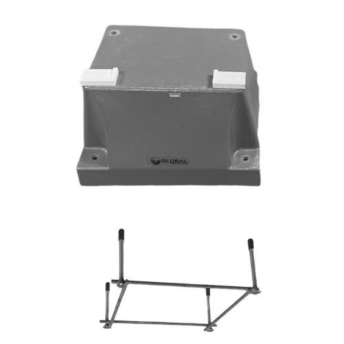 Gray bolt base - gray, stand