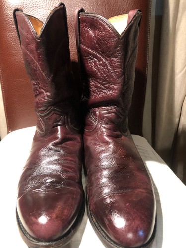 Justin 3435 cherry - , mens