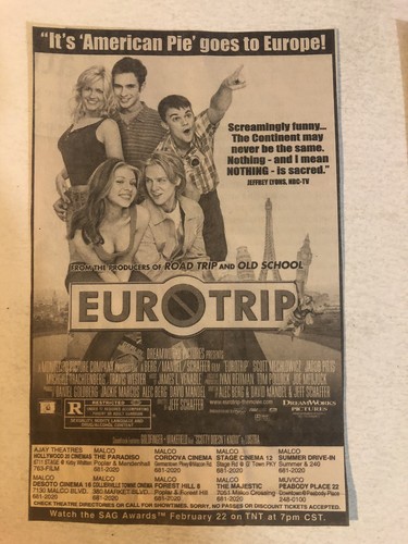 Euro trip movie michelle - euro,