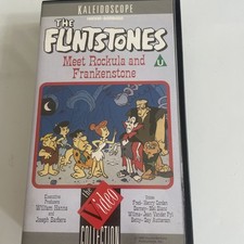 The Flintstones Meet Rockula And Frankenstone VHS - Rare Retro Cartoon