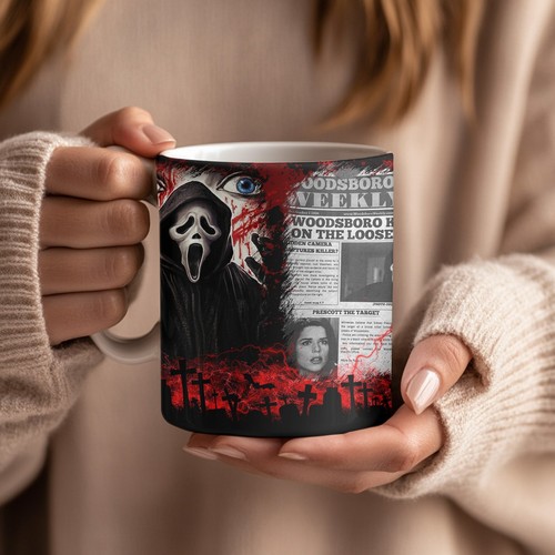 Scream ghostface 11oz ceramic - 11oz,