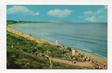 Yorkshire - Primrose Valley, The Beach Steps & Bay - Postcard Franked 1966