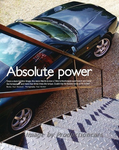 Aston martin virage litre - martin, 5.3-litre