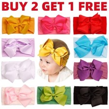 Baby Girls Bows Headbands