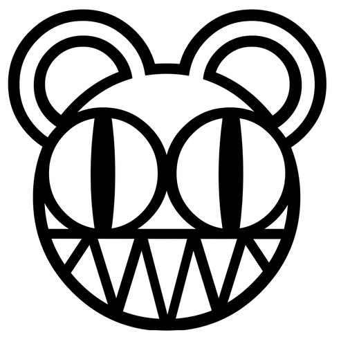 Vinyl radiohead logo text - radiohead,