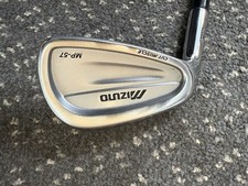 Left Handed Set of Mizuno MP57 Irons 3 -PW with New Project X 5.5 Rifle Shafts