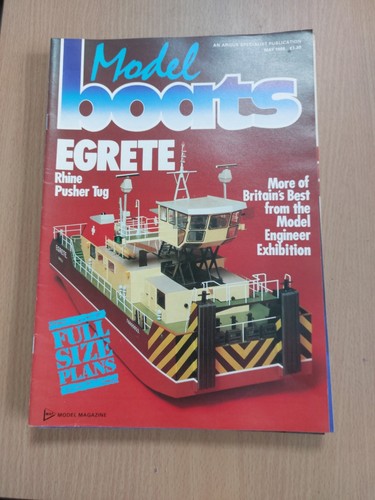 Model boats magazine - may, 1988