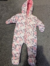 Nula Bug baby pramsuit snowsuit for Ages 6-9 months 