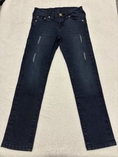 True Religion Geno Relaxed Slim Boys Blue Jeans Size 8