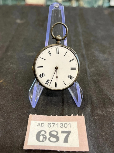 Antique 1910 solid - solid, silver