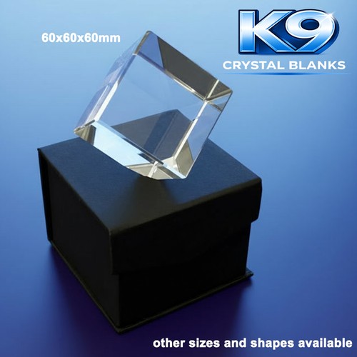 60x60x60mm cut k9 crystal - |,