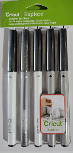 Cricut black multi pen - pen, set