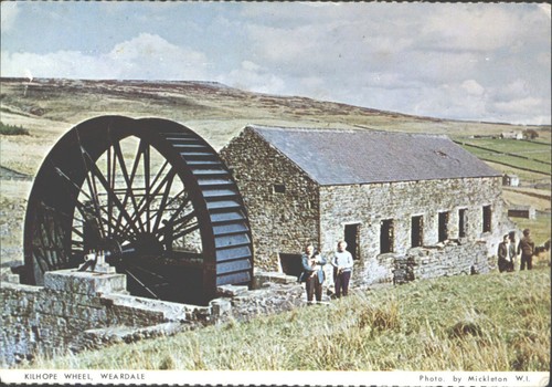 Vintage kilhope wheel - wheel, weardale