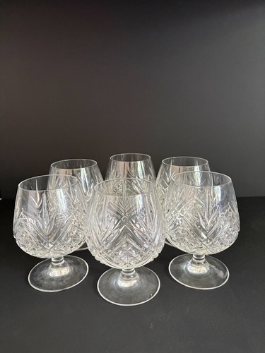 Vintage cut glass - cut,