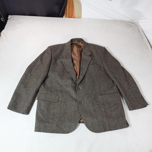 Vintage herringbone blazer - vintage,