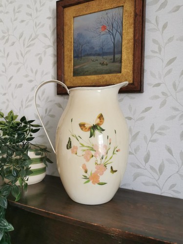 Vintage enamel jug with - enamel,