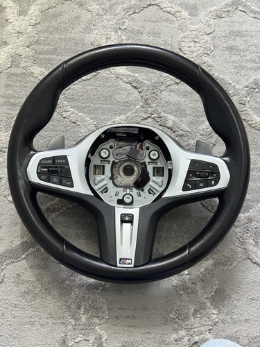 Bmw sport leather steering - bmw, m-sport