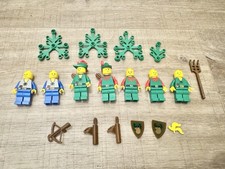 lego forestmen castle vintage forest men robin hood minifigures hats, Shields