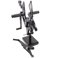 Black CNC Motorcycle Rearset