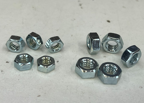 Whitworth bzp hex nuts - nuts, bsw