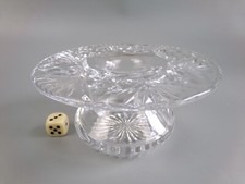 Cut Crystal Glass Vase /